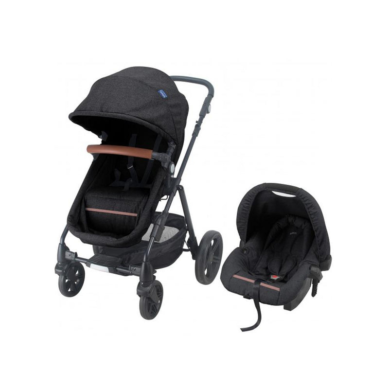 Travel System Color Gris Oscuro Infanti
