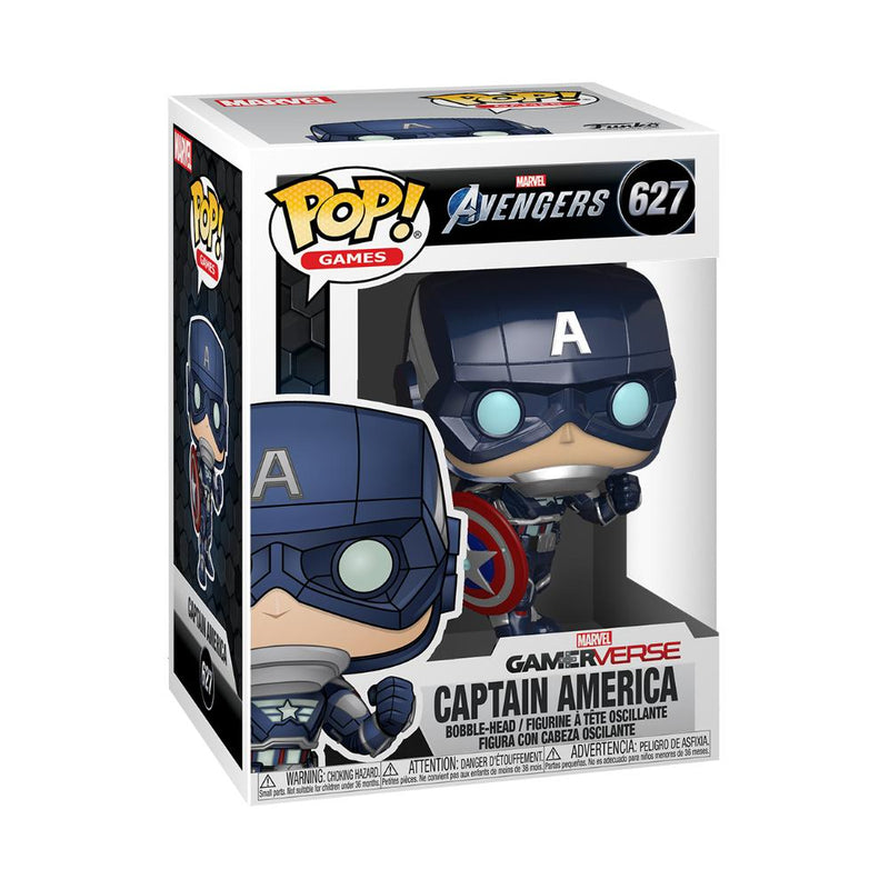 Pop Marvel: Avengers Game Capitan America Stark Tech