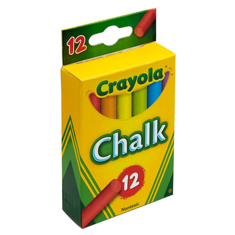 12 Tizas De Colores Crayola
