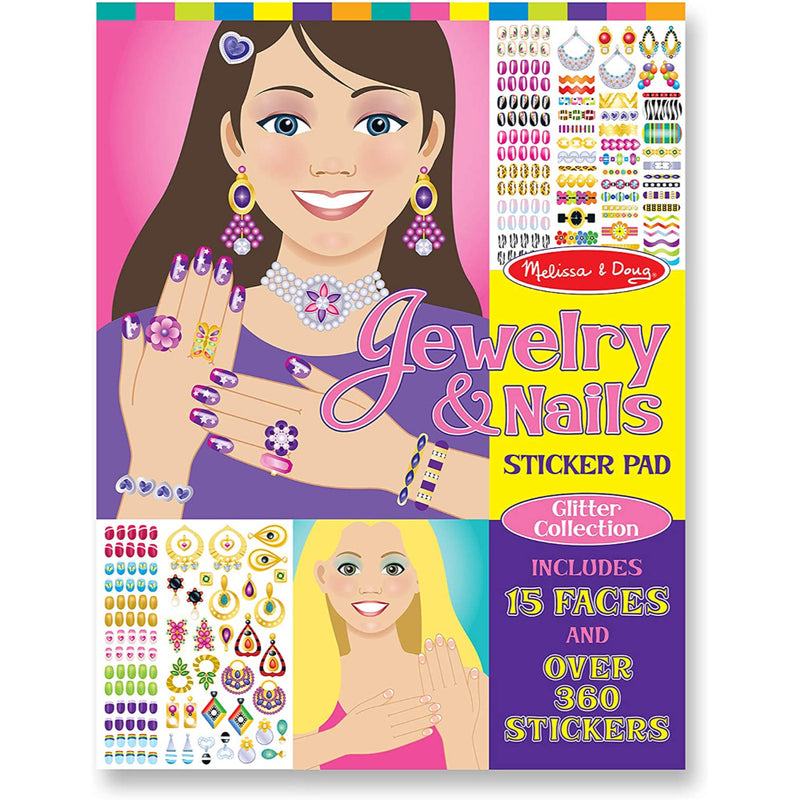 Blocl De Stickers - Joyas Y Uñas